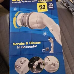 Bell + Howell Scrubtastic Express Handheld Power Scrubber - White
